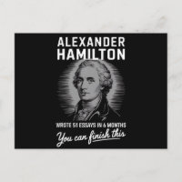 Alexander Hamilton escribió 51 ensayos en 6 meses