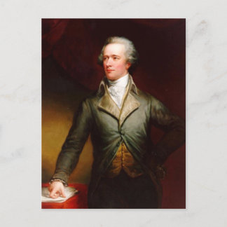 Postal Alexander Hamilton Postcard