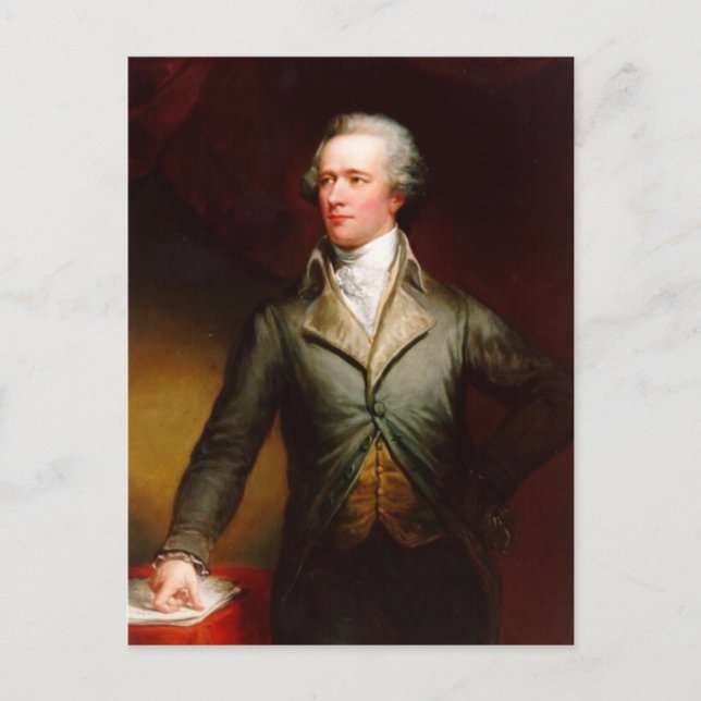 Postal Alexander Hamilton Postcard (Anverso)