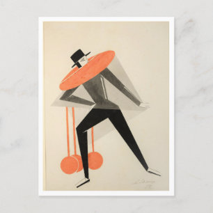 Postal Alexandra Exter - sketch 1924