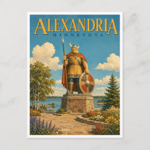 Postal Alexandria Minnesota Big Ole GeoSaga