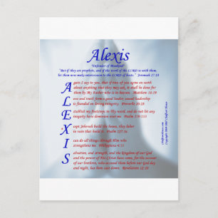 Postal Alexis Acrostic