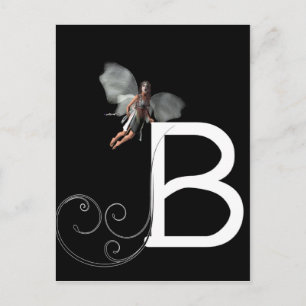 Postal Alfabeto de hadas