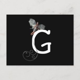 Postal Alfabetos de hadas