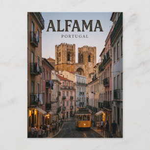Postal Alfama Portugal