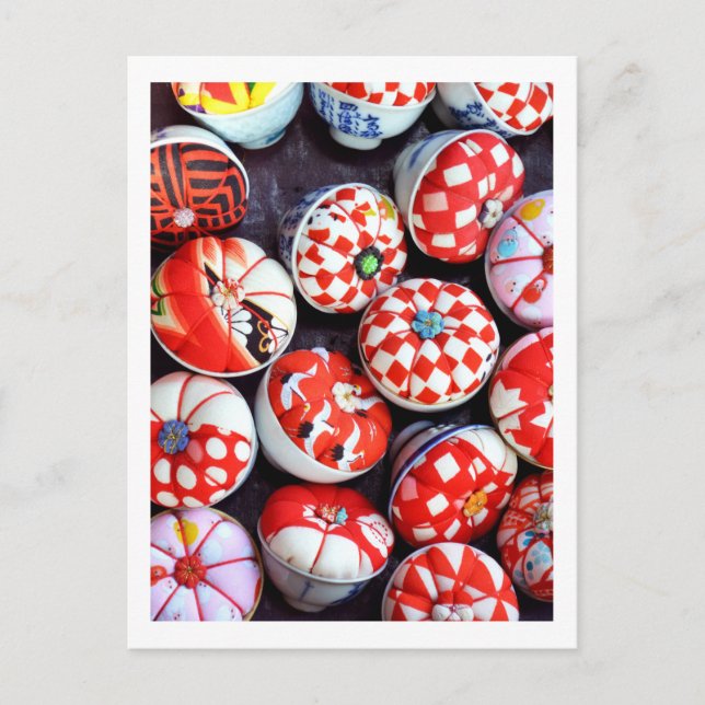 Postal Alfilereros: Nagoya, Japón (Anverso)