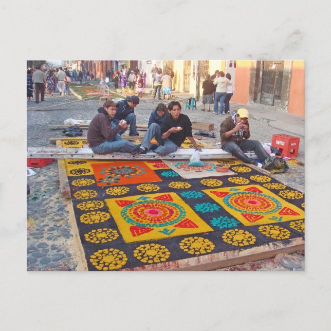 Postal alfombra 18 (Anverso)