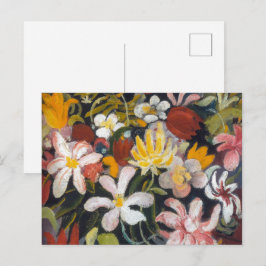 Postal Alfombra de Flores | Auguste Macke |