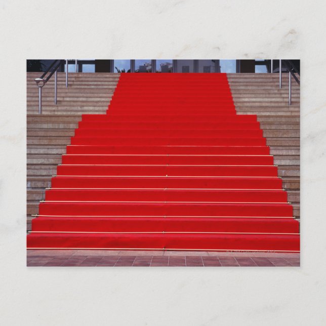 Postal alfombra roja (Anverso)