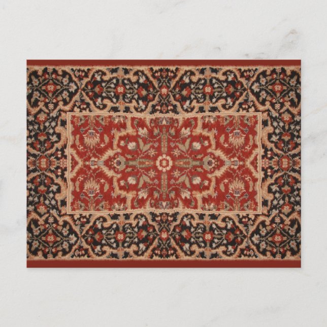 Postal Alfombra voladora mágica (Anverso)