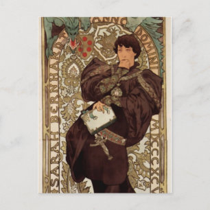 Postal Alfons Mucha Lorenzaccio