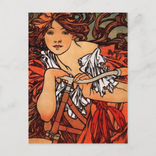 Postal Alfons Mucha Perfecta