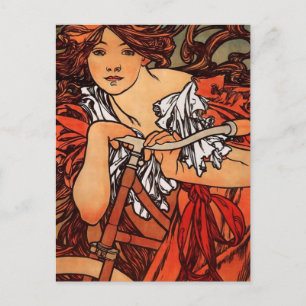 Postal Alfons Mucha Perfecta