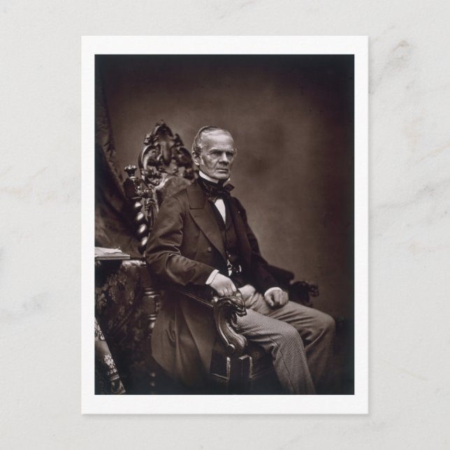 Postal Alfred Auguste Cuvillier-Fleury (1802-87), de 'G (Anverso)