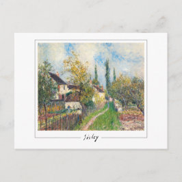 Postal Alfred Sisley #15 - Postcard Bella Artes