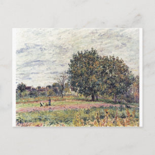 Postal Alfred Sisley - Anfang OkOctober 1882 Oil Print