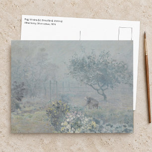Postal Alfred Sisley - Niebla, Voisins