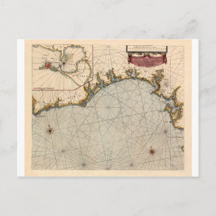 Postal Algarve Portugal 1690