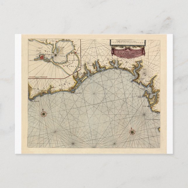 Postal Algarve Portugal 1690 (Anverso)