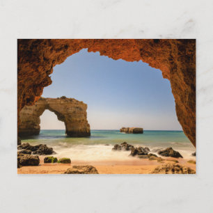 Postal Algarve - Postcard de Praia de Albandeira sin text