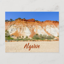 Postal Algarve Praia da Falesia en Portugal
