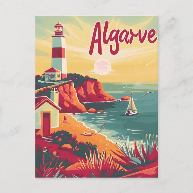 Postal Algarve Vintage (Anverso)