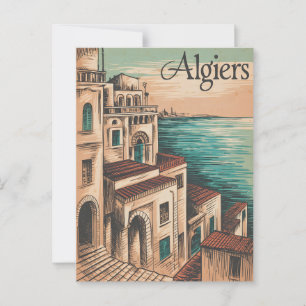 Postal Algiers Vintage