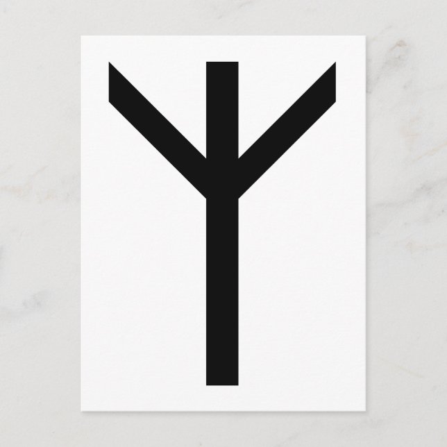POSTAL ALGIZ RUNE (Anverso)