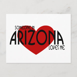Postal ¡Alguien en Arizona me ama!