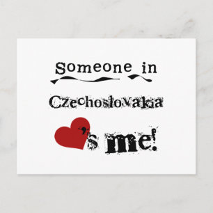 Postal Alguien En Checoslovaquia Me Ama