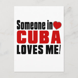POSTAL ¡ALGUIEN EN CUBA ME AMA!