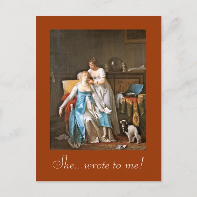 Postal ¡Alguien envió una letra?!! (Anverso)