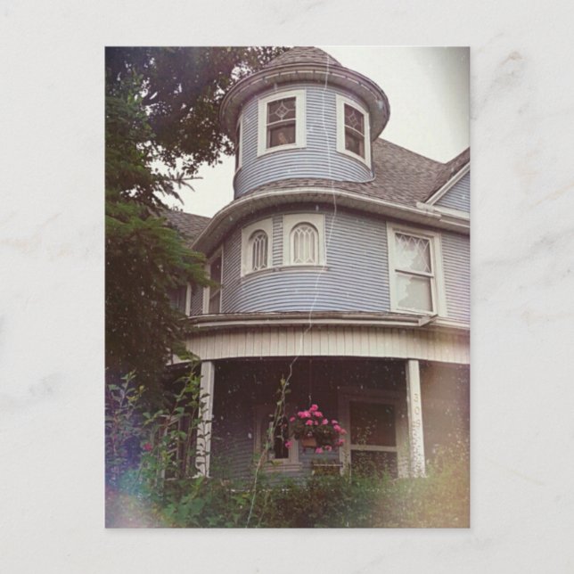 Postal Alguien está observando (Anverso)