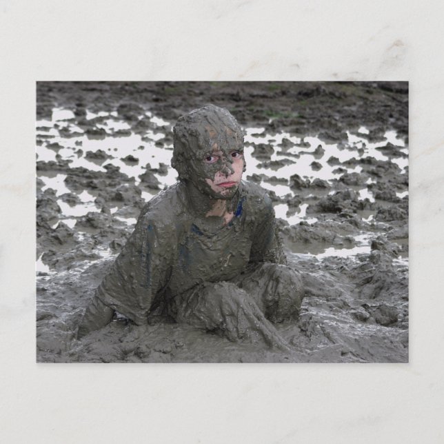 Postal Algunos días no paga salir de cama (Anverso)