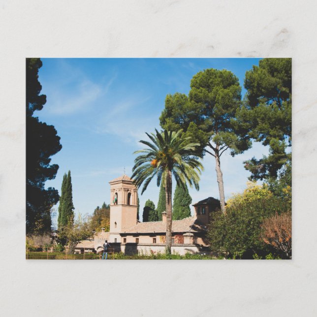 Postal Alhambra España (Anverso)