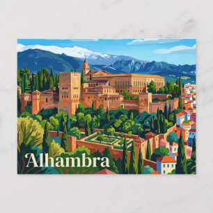 Postal Alhambra España