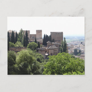 Postal Alhambra, Granada España