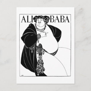 Postal Ali Baba, Aubrey Beardsley