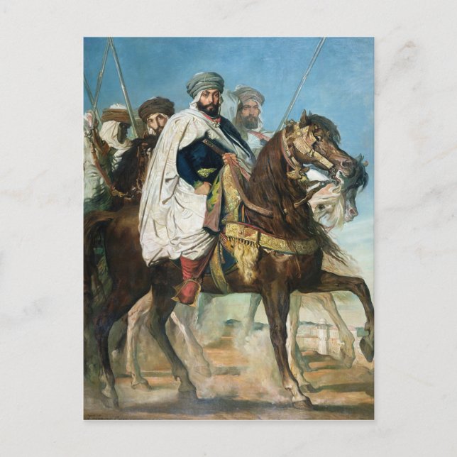 Postal Ali Ben Ahmed, el califa pasado de Constantina (Anverso)