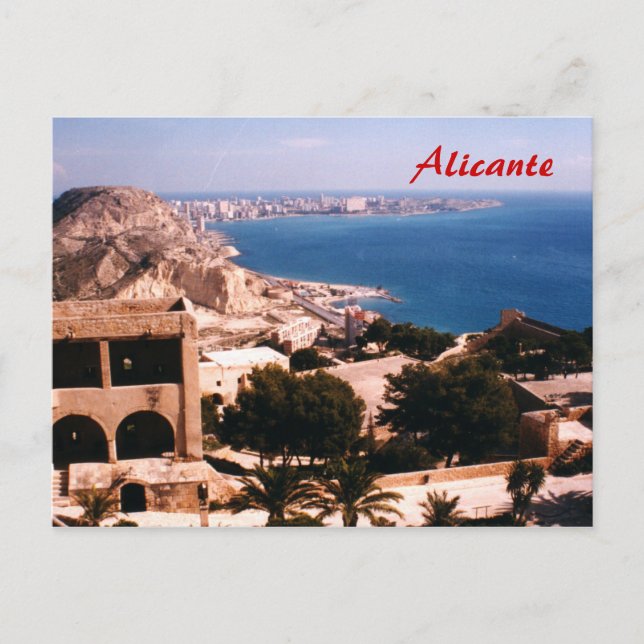 Postal Alicante (Anverso)