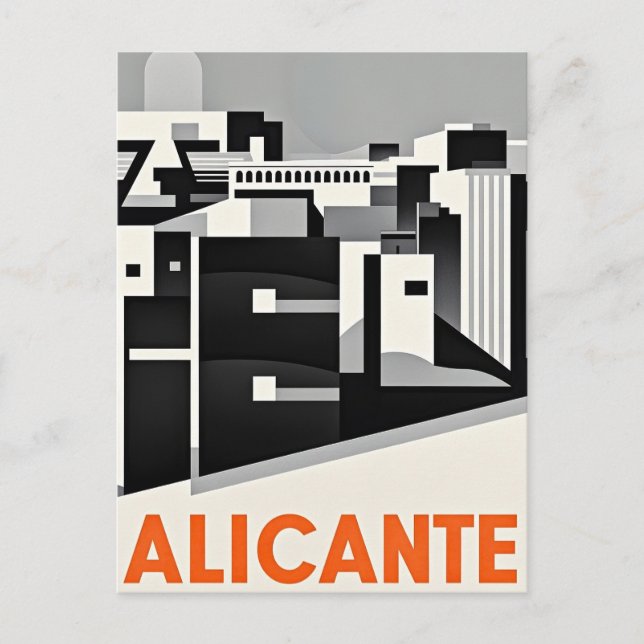 Postal Alicante España (Anverso)
