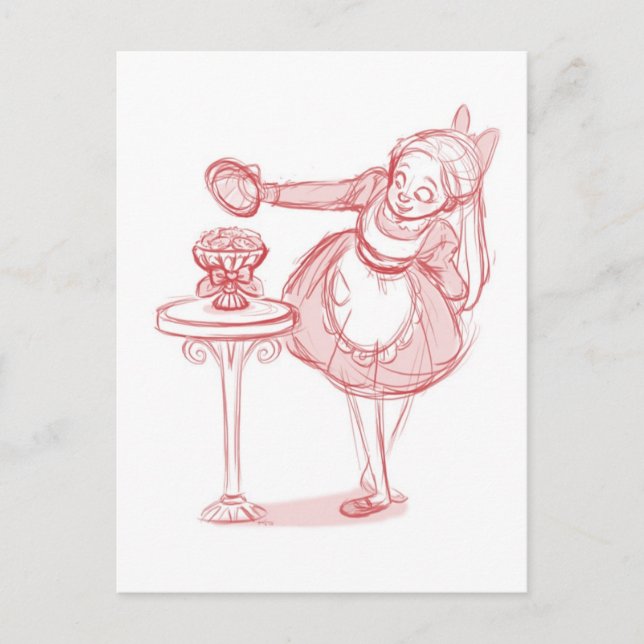 Postal Alice (Anverso)