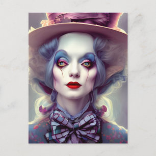 Postal Alice ES el sombrerero