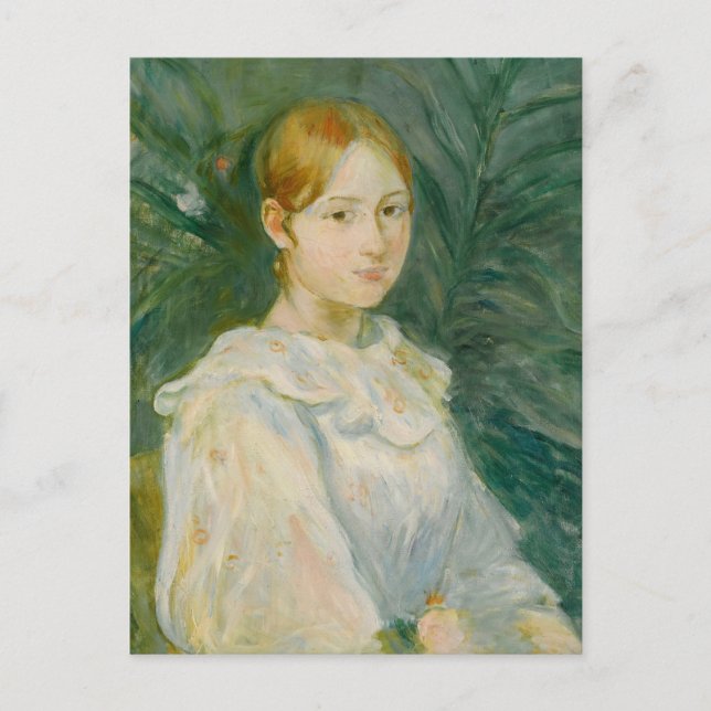 Postal Alice Gamby en Buste | Berthe Morisot (Anverso)