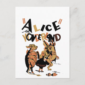 POSTAL ALICE IN WONDERLAND