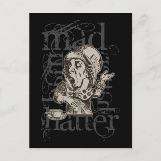 Postal Alice In Wonderland Mad Hatter Grunge (Single)