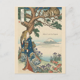Postal Alice Lost in Japan | Ukiyo-e Mad Journey