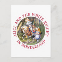 Alice se reúne con el caballero blanco en el país