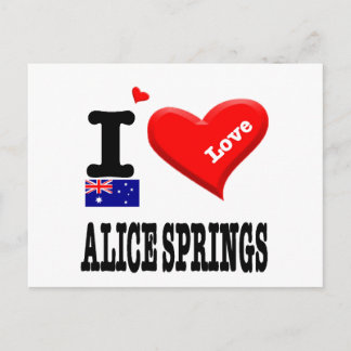 Postal ALICE SPRINGS - Amo -