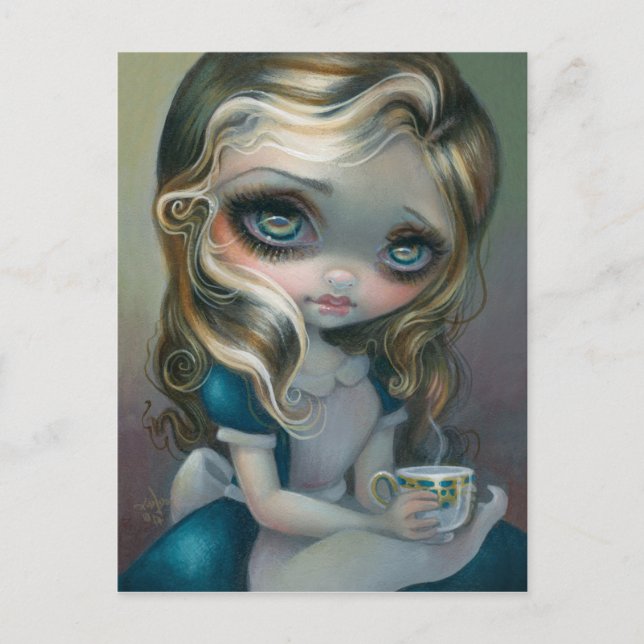 Postal "Alicia aconseja" (Anverso)